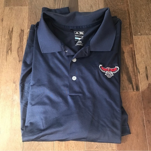 Adidas Navy Hawks Polo‎ XXL EUC